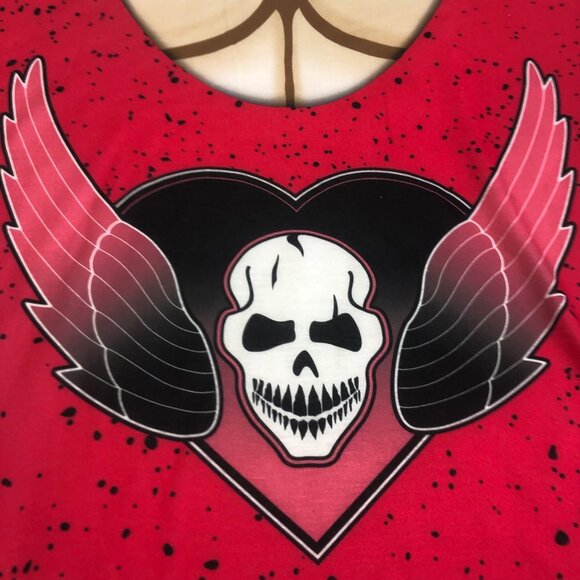 WWE Bret The Hitman Hart Halloween Costume Tee Graphic T-Shirt Size‎ Medium NWT - Picture 2 of 13